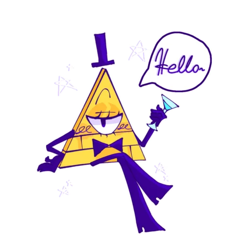 Стикер Bill Cipher