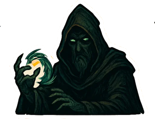 Стикер Dark fantasy