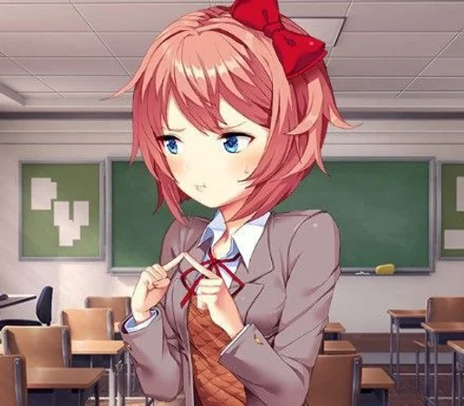 Стикер Doki Doki Literature Club