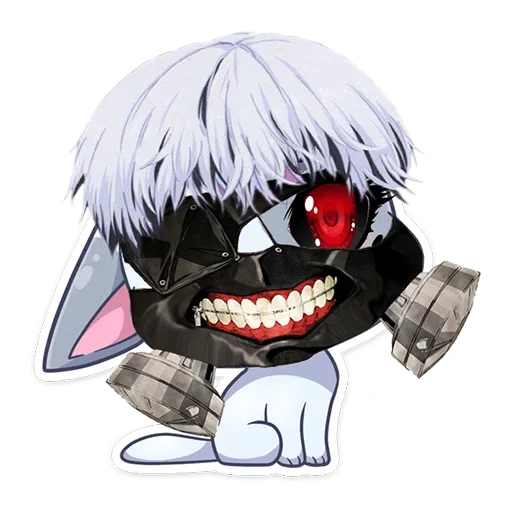 Стикер Dead inside biscuit