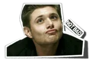 Стикер Dean from Supernatural
