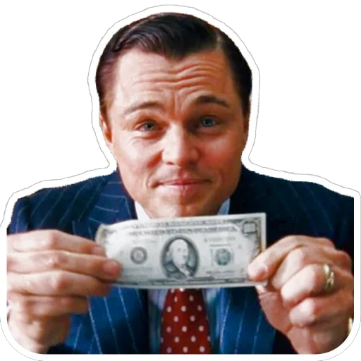 Стикер Деньги