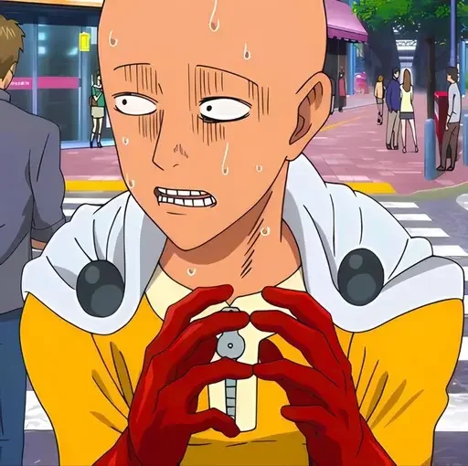 Стикер One Punch Man