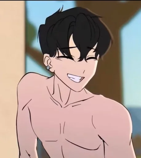 Стикер Крутой парень