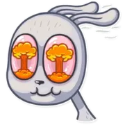 Стикер Dirty Bunny