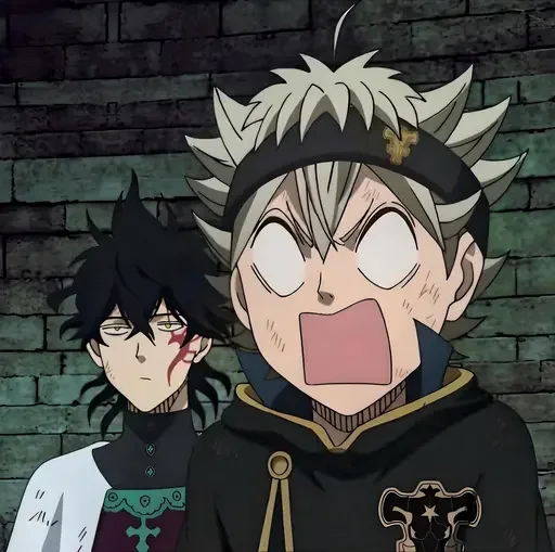 Стикер Черный клевер