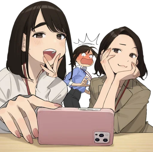 Стикер Ganbare Douki-chan