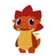 Стикер Дракоша Тоша