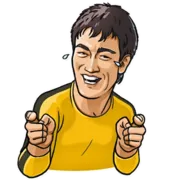 Стикер Bruce Lee