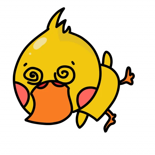 Стикер Duck from China