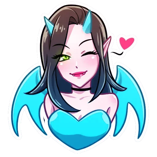 Стикер Дьяволица Даниэла