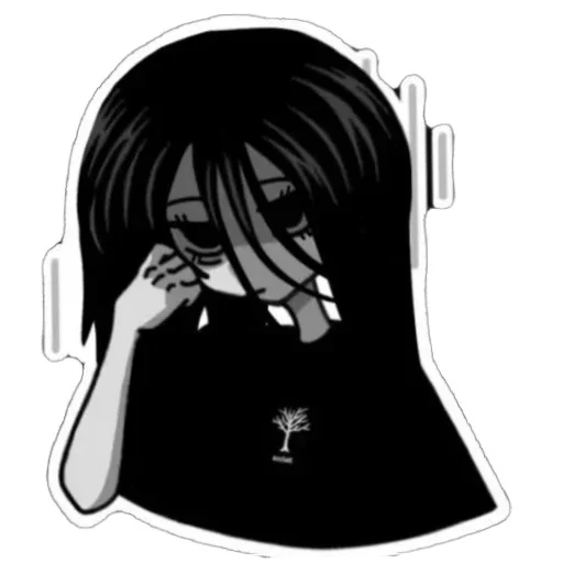 Стикер Dead inside