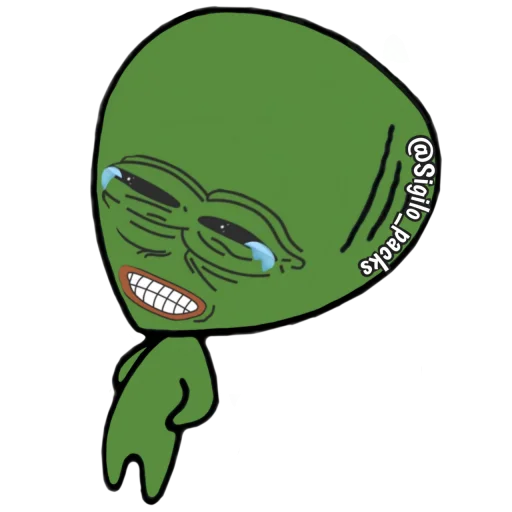 Стикер 👽 ET PEPE 👽