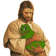 Стикер Easter Pepe