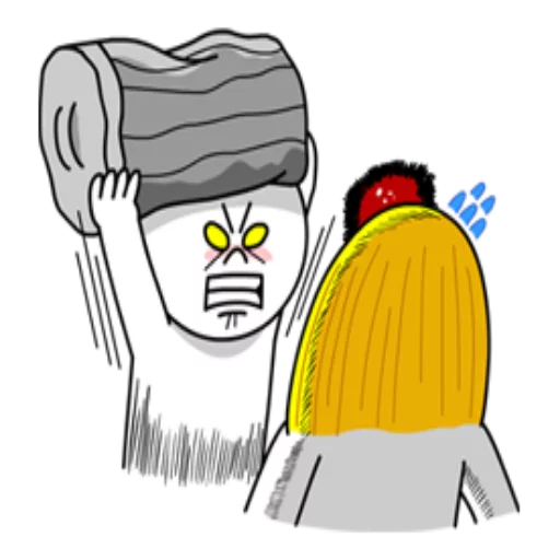 Стикер Edition Mad Angry Line