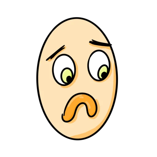 Стикер Яйцо-крыльцо