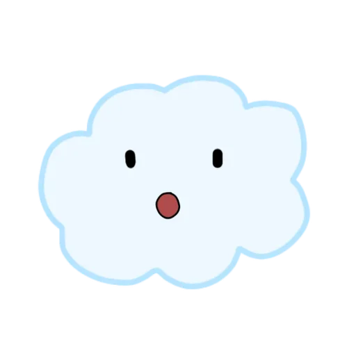 Стикер Emotional Cloud