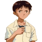 Стикер Evangelion Memes Compilation by Tortilla