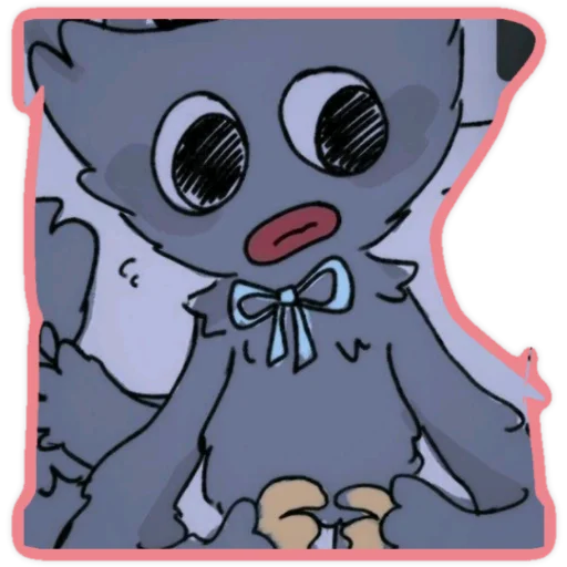 Стикер Хаги Ваги И Киси Миси