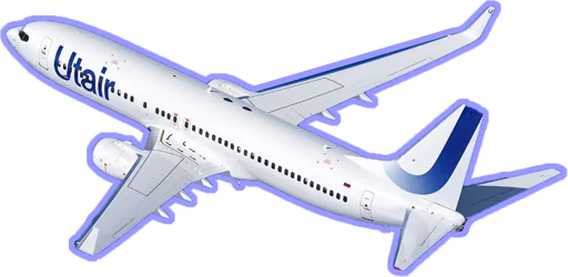Стикер Stickers from Utair's fan