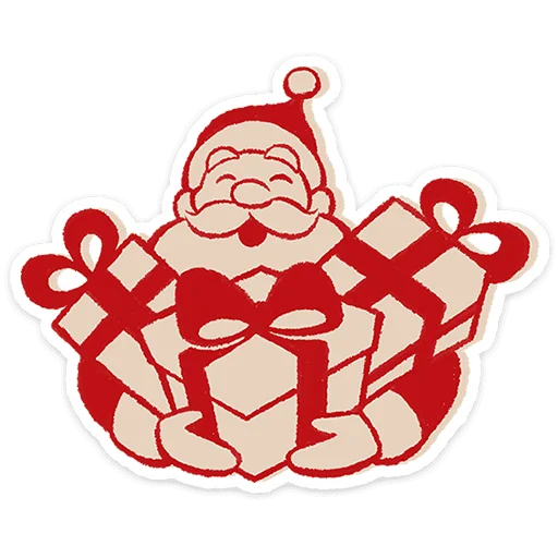 Стикер Дедушка Мороз