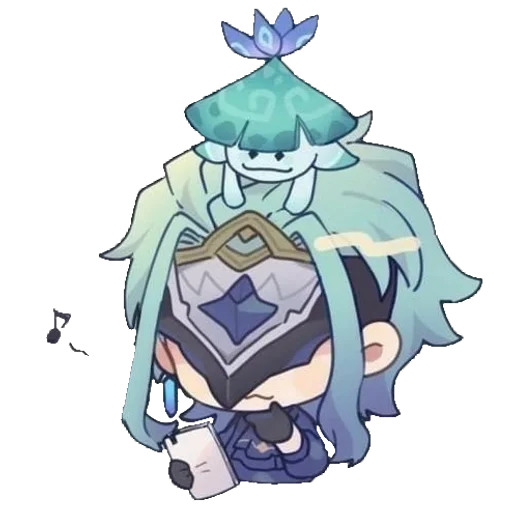 Стикер Fatui Genshin Impact