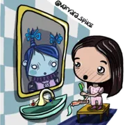 Стикер fears by varvara_spike