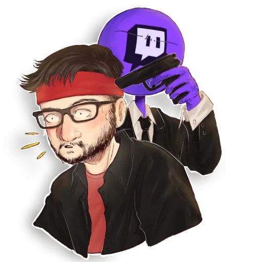 Стикер Flackjk chort👺