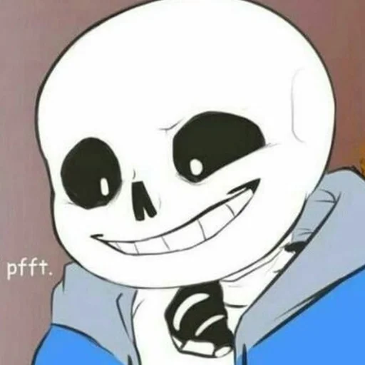 Стикер Sans