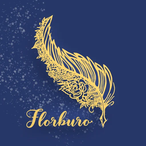 Стикер Бюро букетов и декора