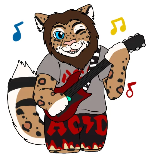 Стикер Floyd the Leopon