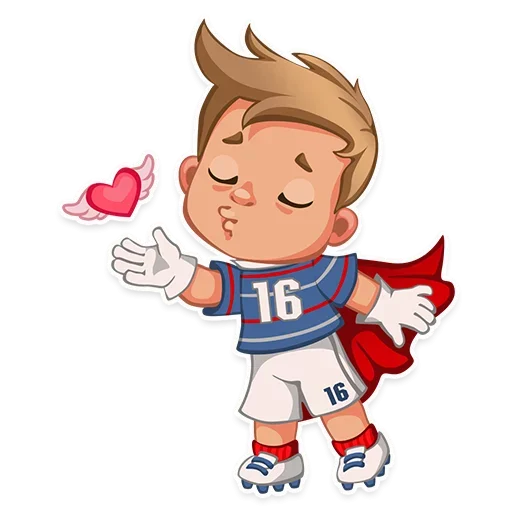 Стикер Football guy