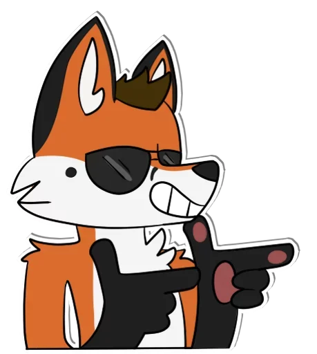 Стикер Fox