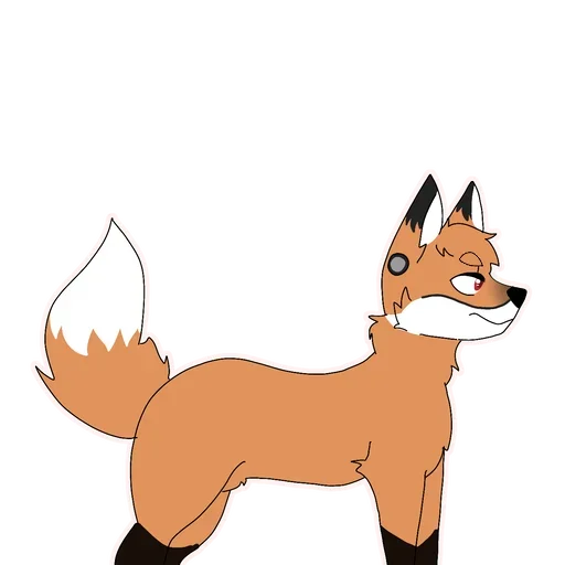 Стикер Fox Stickers