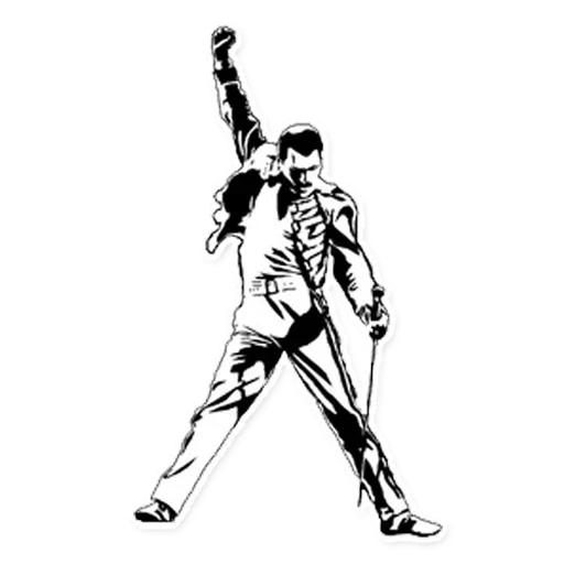Стикер Freddie Mercury