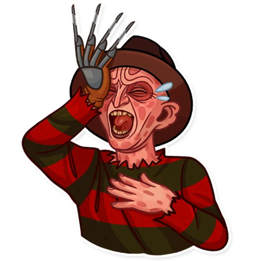 Стикер Freddy Krueger