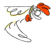 Стикер Funky morga