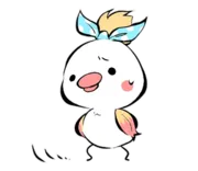 Стикер Funny Bird