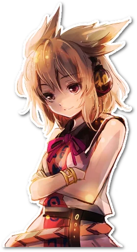 Стикер Futo-nyan