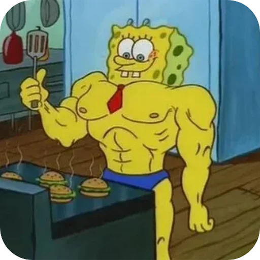 Стикер GIGA SPONGE