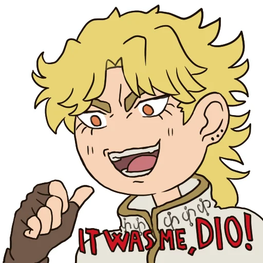 Стикер Gamu_JoJos_Act 2