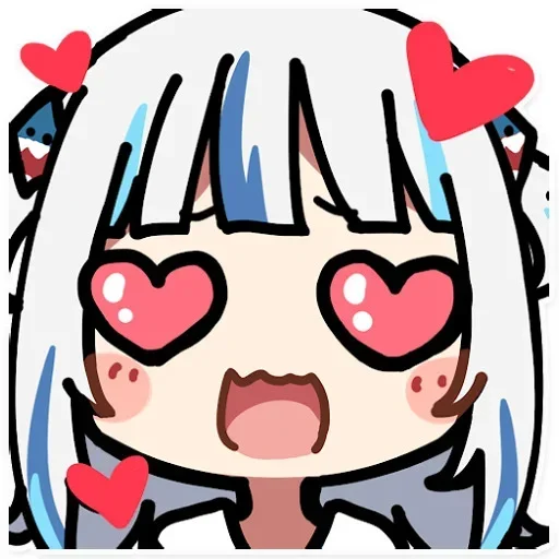 Стикер Gawr Gura