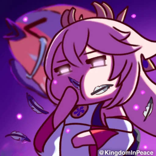 Стикер Genshin Chibi