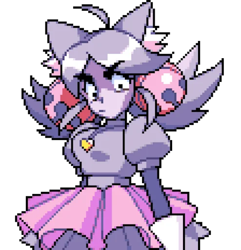 Стикер Deltarune Ghost Cutie Mew Mew