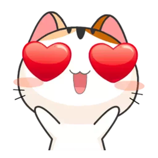 Стикер Girl Cat