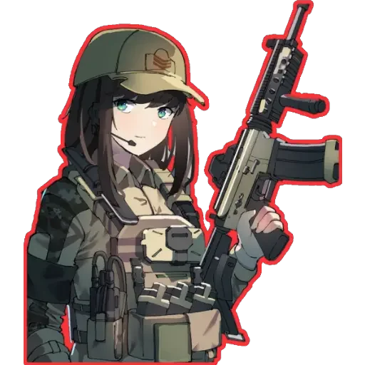 Стикер girl With arms 🔫