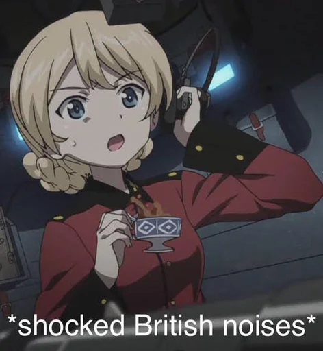 Стикер Girls und Panzer