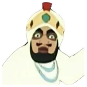 Стикер Золотая антилопа