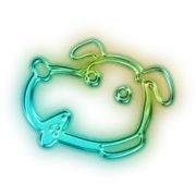 Стикер Green Neon