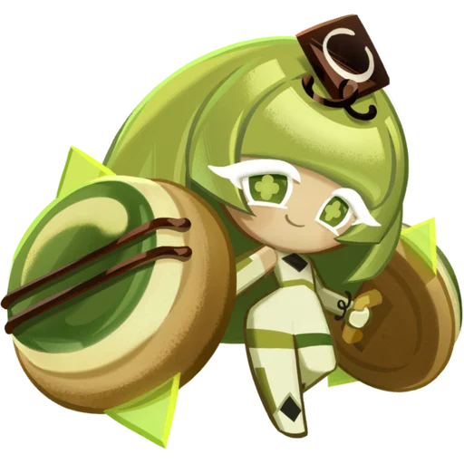 Стикер Green Tea Mousse Cookie